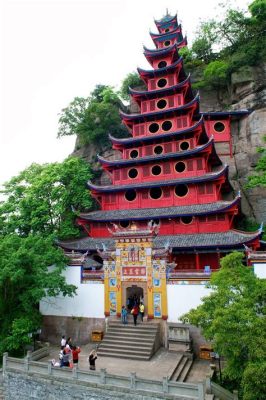 Die Zhizhu-Pagode: Eine majestätische Schönheit an den Ufern des Yangtse!