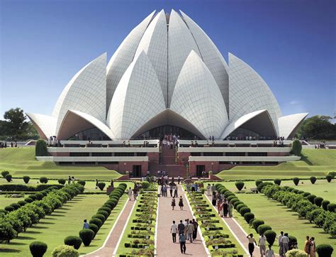 Lotus Temple - Ein architecturales Meisterwerk und spiritueller Rückzugsort in Lagoi!